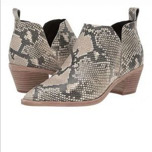 Dolce Vita Sonnie Snakeskin Booties